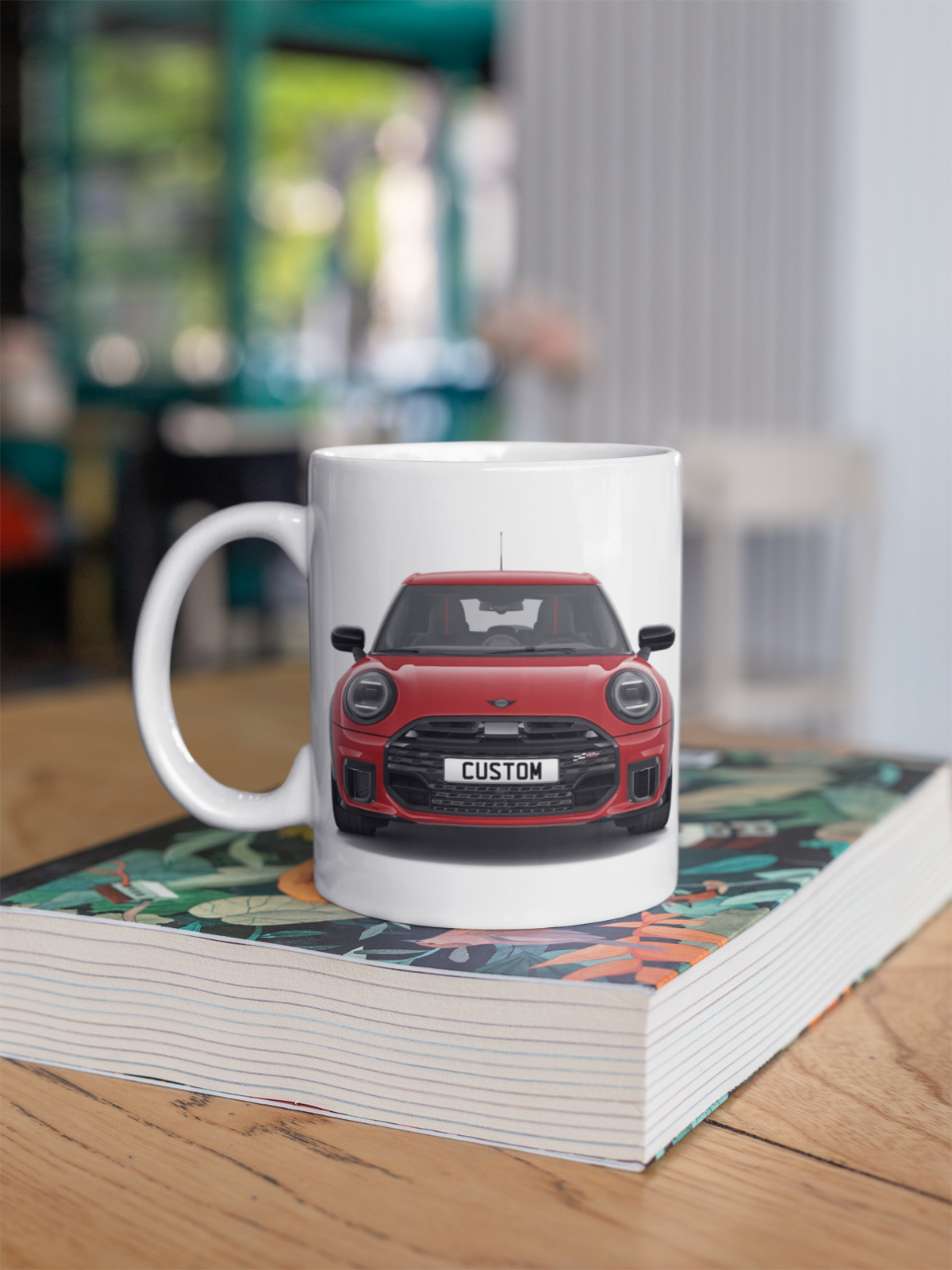 Personalised Mini Cooper S 5 Door Sport Coffee Mug Gift - Choose Colour