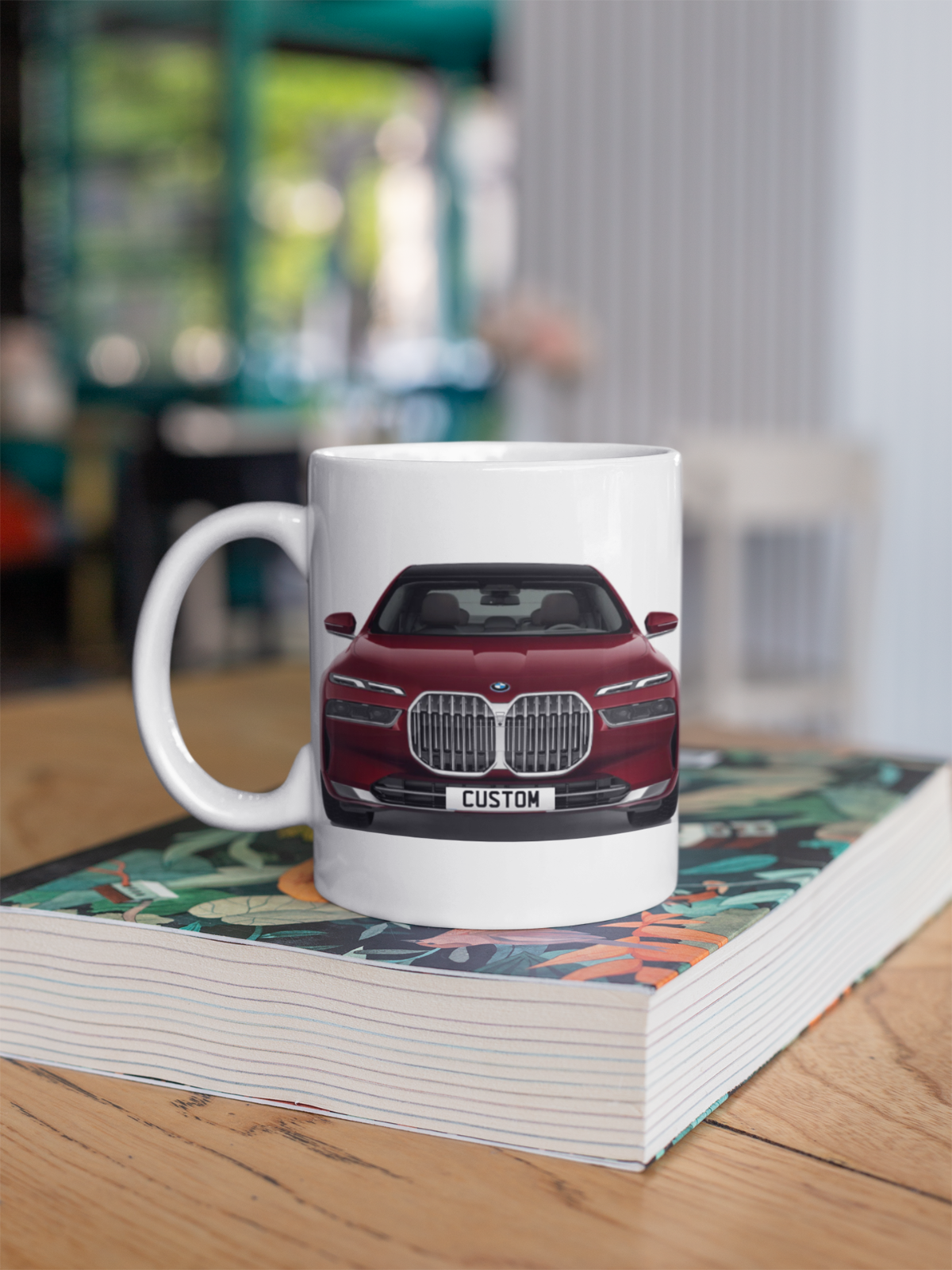 Personalised BMW 7 Series Excellence Coffee Mug Gift - Choose Colour - FAST POST