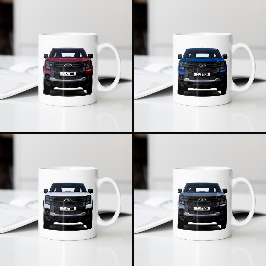 Personalised Ford Ranger Tremor Coffee Mug Gift - Choose Colour - FAST POST
