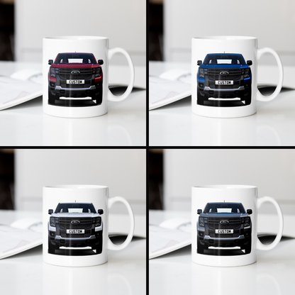 Personalised Ford Ranger Tremor Coffee Mug Gift - Choose Colour - FAST POST