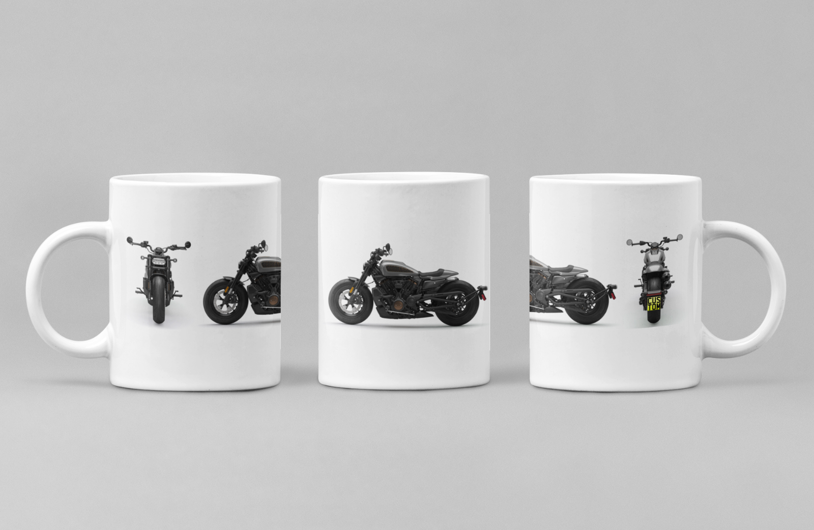 Personalised Harley Davidson Motorcycle Sportster S 2024 Mug Colour Choice