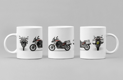 Personalised Ducati Multistrada Motorcycle Coffee Mug - Choose Model & Colour