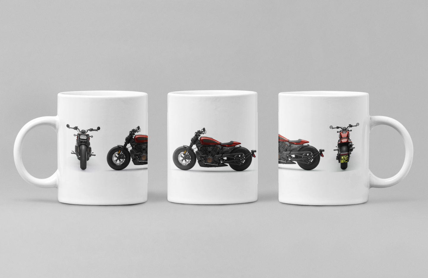 Personalised Harley Davidson Motorcycle Sportster S 2024 Mug Colour Choice
