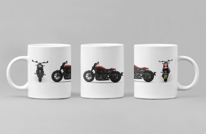 Personalised Harley Davidson Motorcycle Sportster S 2024 Mug Colour Choice