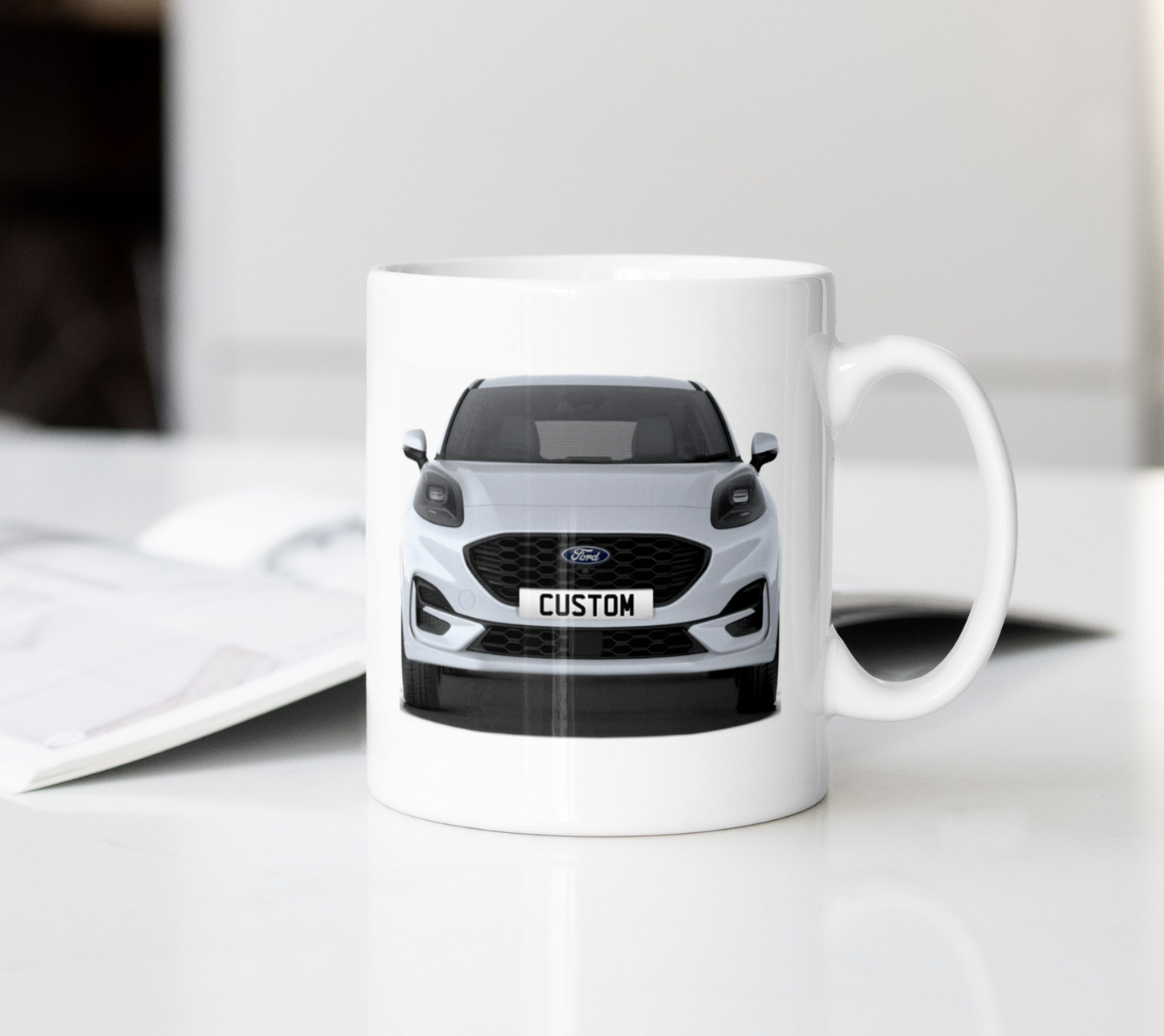 Personalised Ford Puma ST-Line X Coffee Mug Gift - Choose Colour - FAST POST