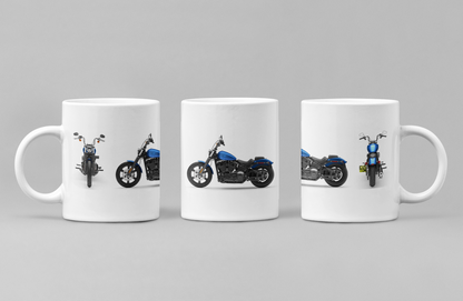 Personalised Harley Davidson Motorcycle Street Bob 2024 Mug Colour Choice