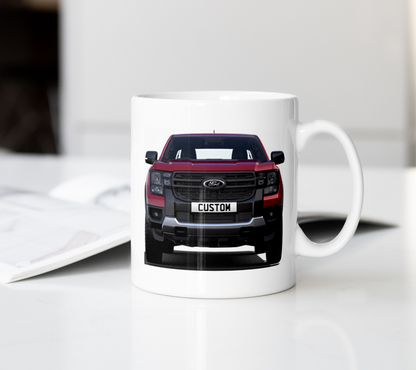 Personalised Ford Ranger Tremor Coffee Mug Gift - Choose Colour - FAST POST