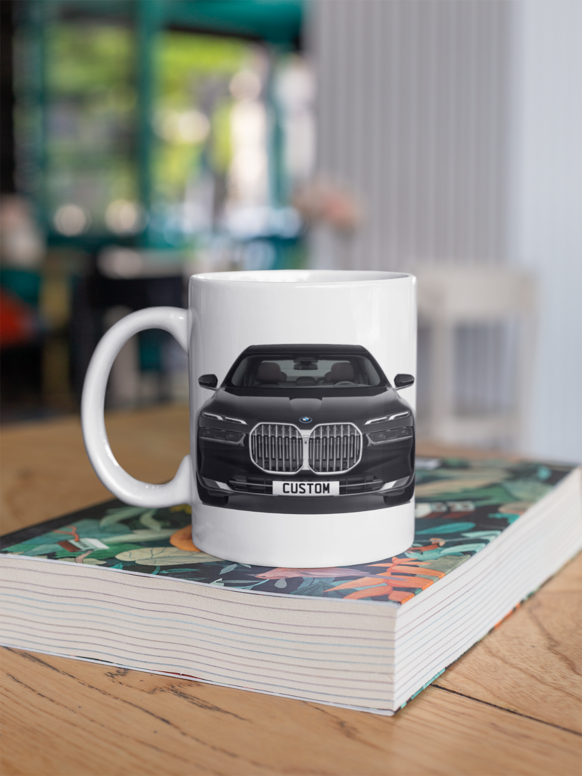 Personalised BMW 7 Series Excellence Coffee Mug Gift - Choose Colour - FAST POST
