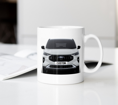 Personalised Ford Kuga Active Coffee Mug Gift - Choose Colour - FAST POST