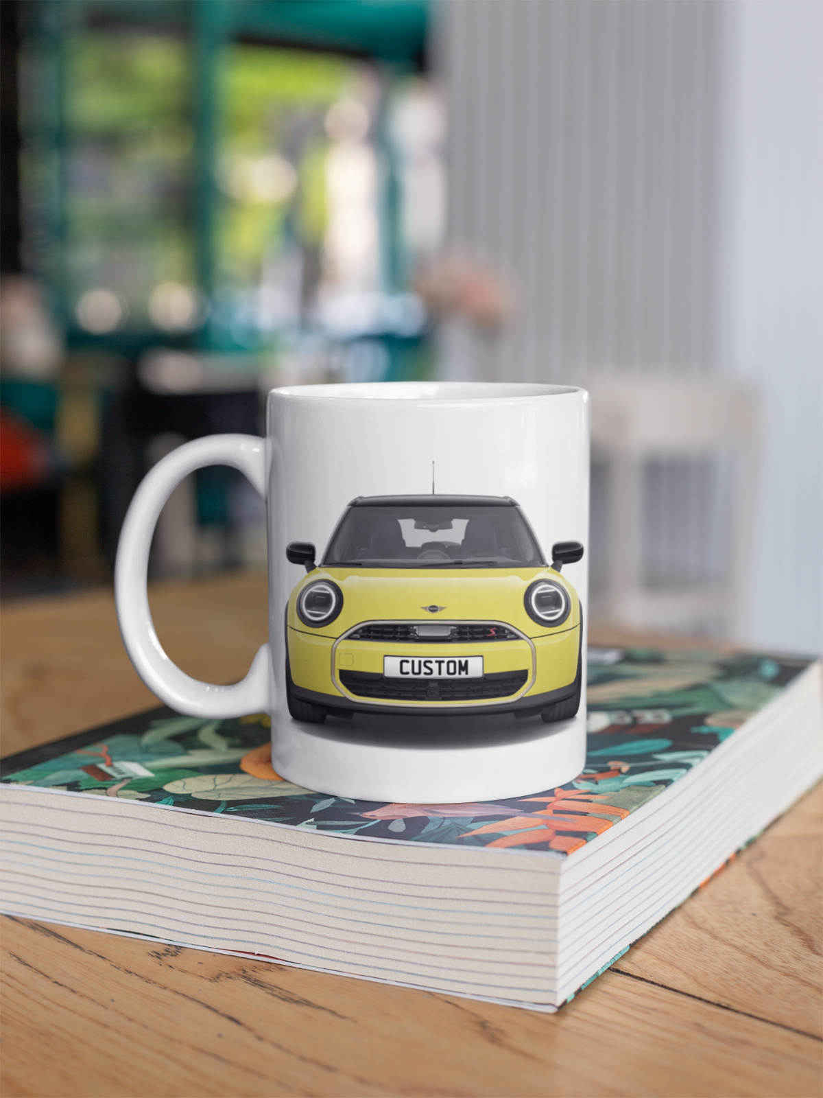 Personalised Mini Cooper S 5 Door Exclusive Coffee Mug Gift - Choose Colour
