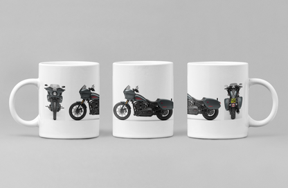 Personalised Harley Davidson Low Rider ST 2025 Motorcycle Mug Colour Choice