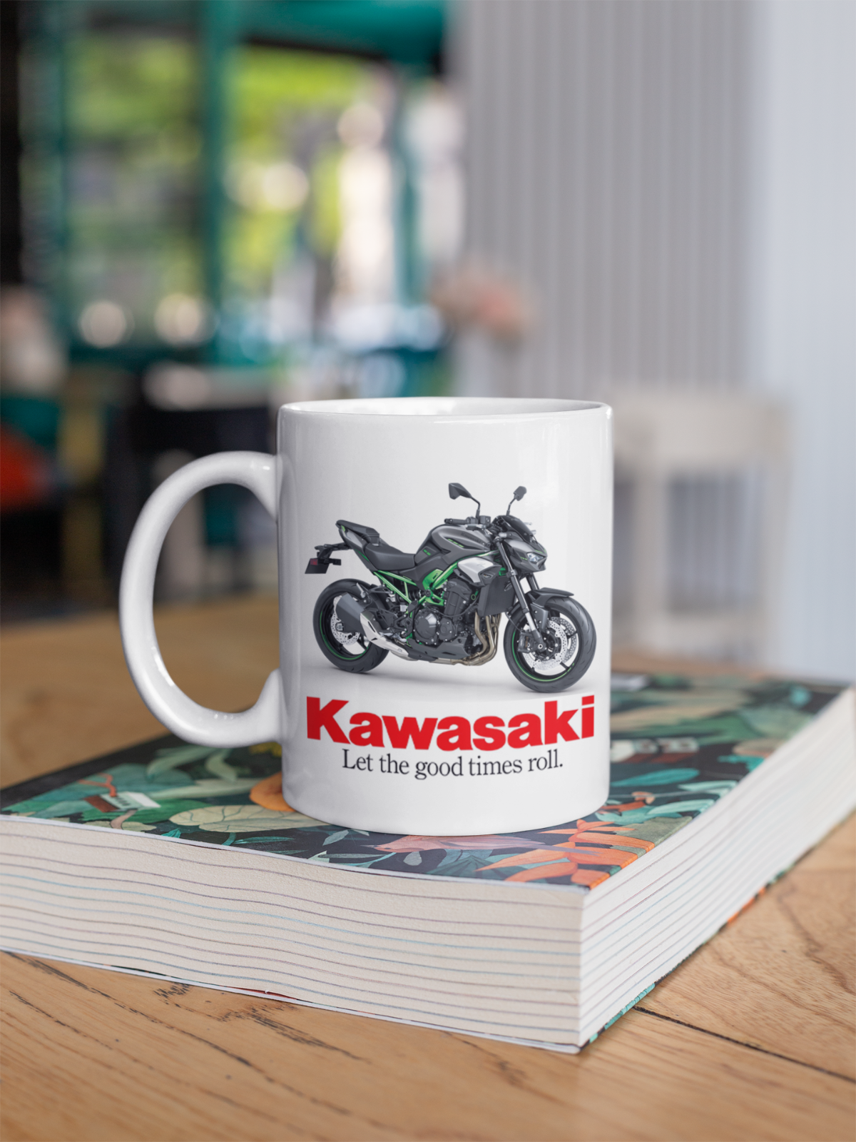 Kawasaki Motorcycle Coffee Gift Mug - Model Choice - Gift - FAST POST