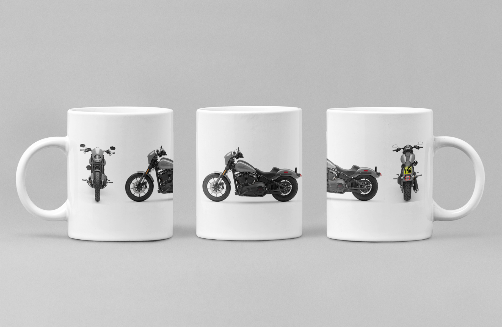 Personalised Harley Davidson Low Rider 2025 Motorcycle Mug Colour Choice