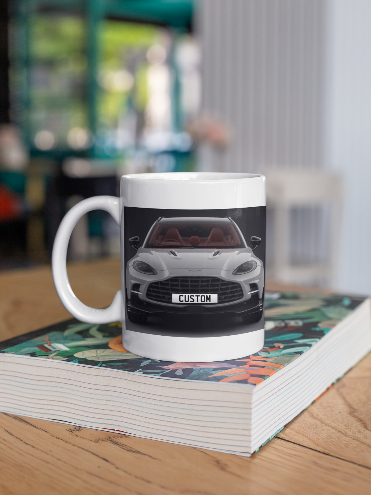 Personalised Aston Martin DBX 707 Coffee Mug Gift Choose Colour - FAST POST