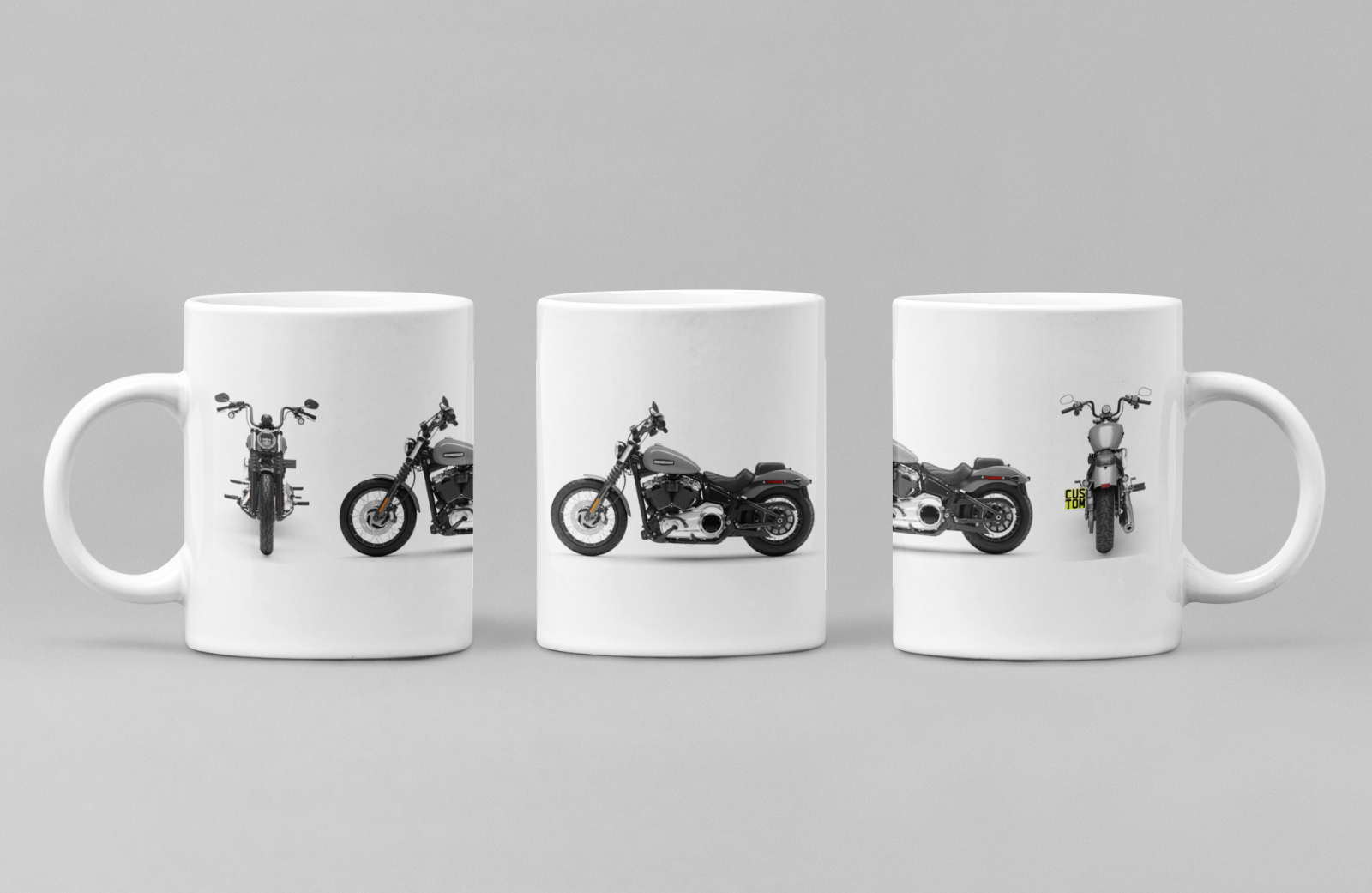 Personalised Harley Davidson Motorcycle Street Bob 2025 Mug Colour Choice