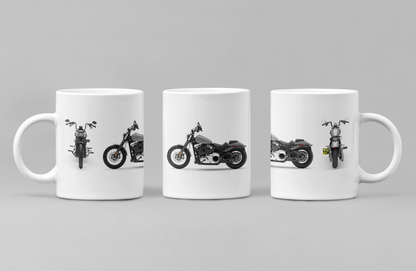 Personalised Harley Davidson Motorcycle Street Bob 2025 Mug Colour Choice