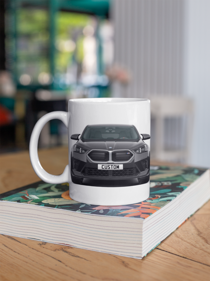 Personalised BMW iX2 M Model Coffee Mug Gift - Choice Colour - FAST POST
