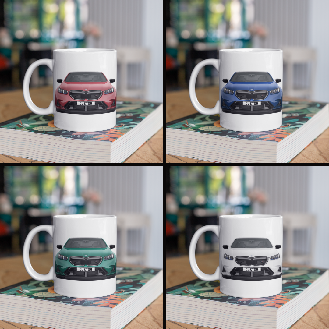 Personalised BMW M5 Coffee Mug Gift - Choose Colour - FAST POST