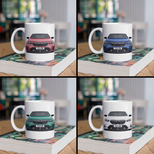 Personalised BMW M5 Coffee Mug Gift - Choose Colour - FAST POST