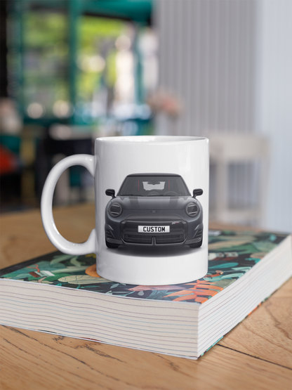 Personalised Mini All Electric Mini Cooper SE Sport Mug Gift - Choose Colour