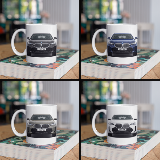 Personalised BMW X6 M Sport Coffee Mug Gift - Choose Colour - FAST POST