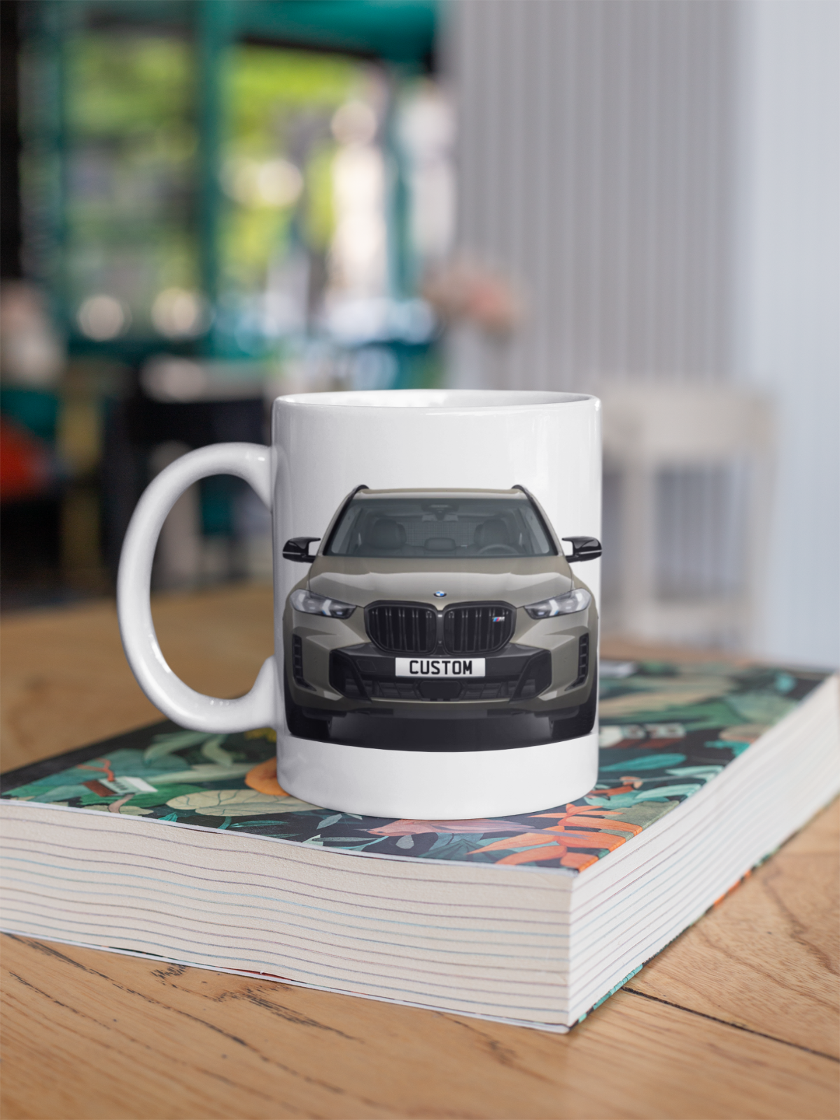 Personalised BMW X5 M Model Coffee Mug Gift - Choose Colour - FAST POST