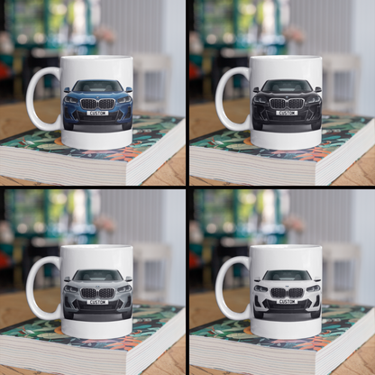 Personalised BMW X4 M Sport Coffee Mug Gift - Choose Colour - FAST POST