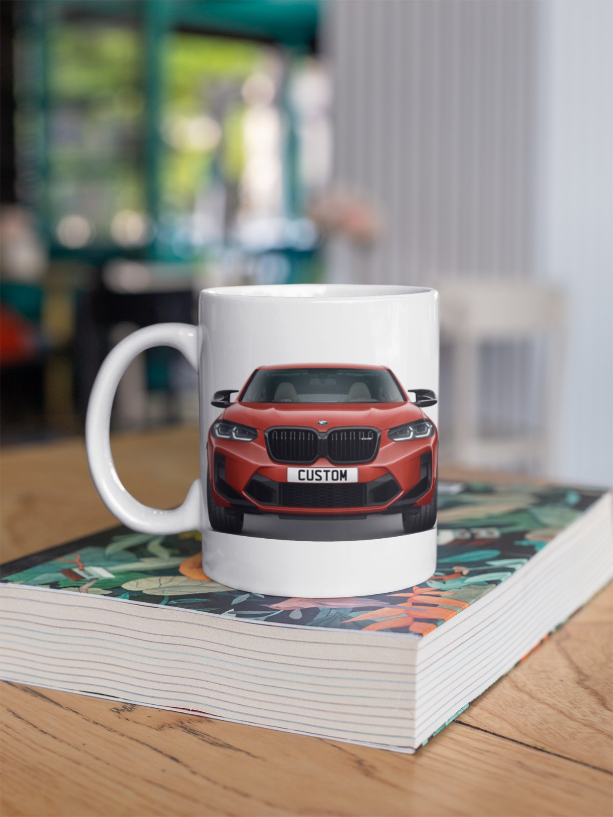 Personalised BMW X4 M Competition Mug Gift - Choose Colour - FAST POST