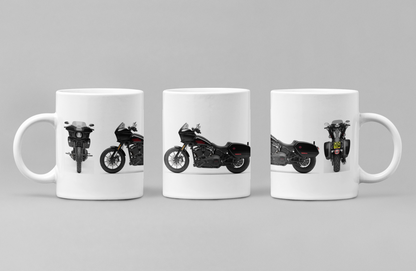 Personalised Harley Davidson Low Rider ST 2025 Motorcycle Mug Colour Choice