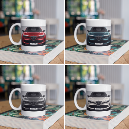 Personalised Alfa Romeo Junior Ibrida Coffee Mug Choose Colour - FAST POST