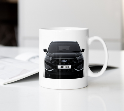 Personalised Ford Kuga ST-Line Coffee Mug Gift - Choose Colour - FAST POST