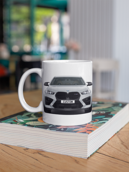 Personalised BMW X6 M Competition Mug Gift - Choose Colour - FAST POST