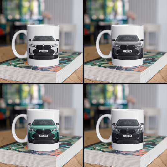 Personalised BMW X6 M Model Coffee Mug Gift - Choose Colour - FAST POST