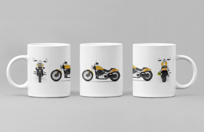Personalised Harley Davidson Breakout 2025 Motorcycle Coffee Mug - Colour Choice