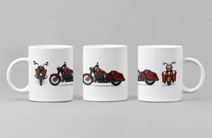 Personalised Harley Davidson Motorcycle Road King Special 2024 Mug Colour Choice