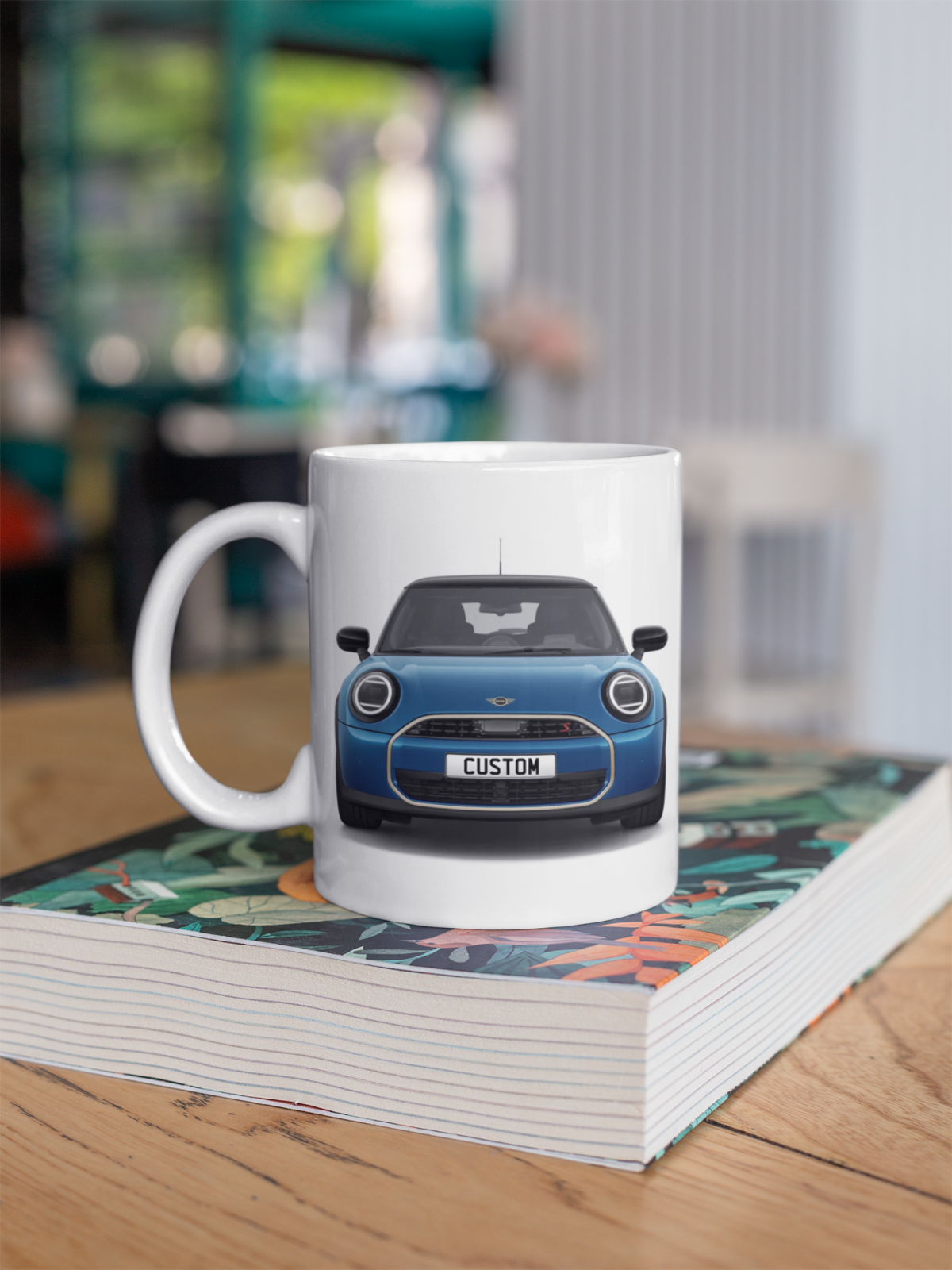 Personalised Mini Cooper S 3 Door Exclusive Coffee Mug Gift - Choose Colour