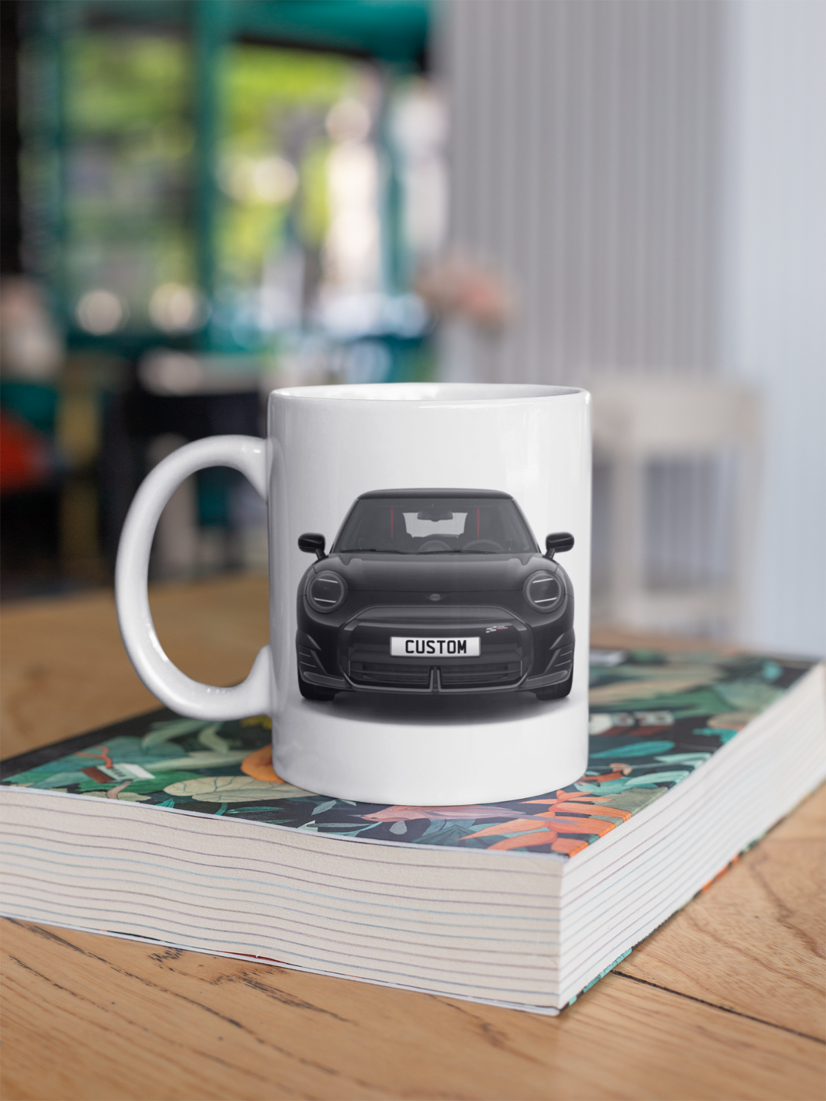 Personalised Mini All Electric Mini Cooper SE Sport Mug Gift - Choose Colour