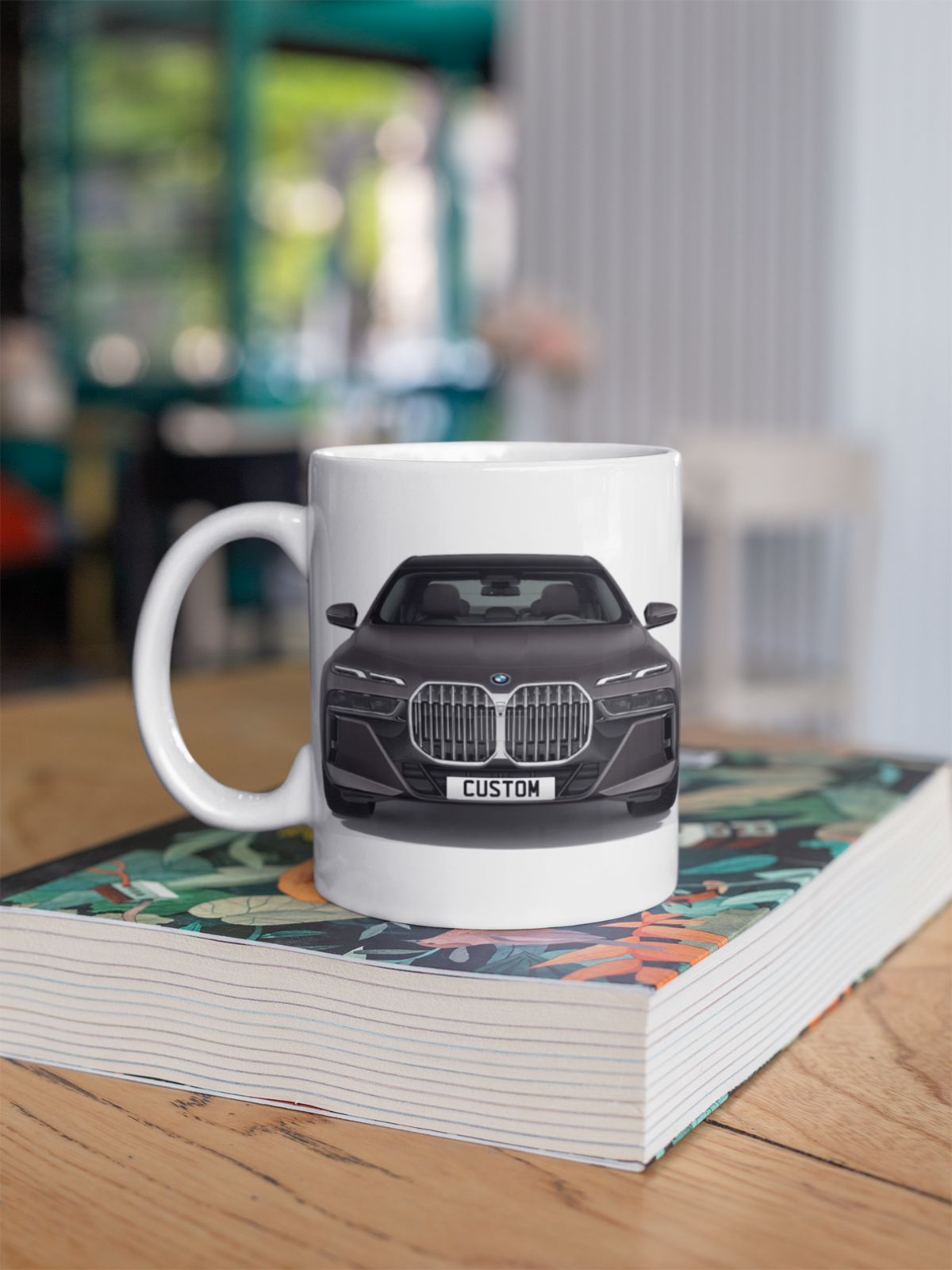 Personalised BMW 7 Series M Sport Coffee Mug Gift - Choose Colour - FAST POST