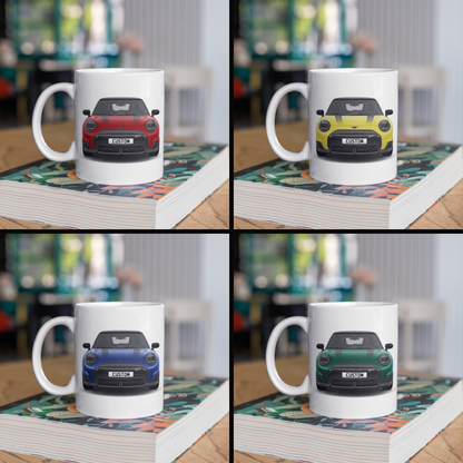 Personalised Mini All Electric Mini Cooper SE Sport Mug Gift - Choose Colour