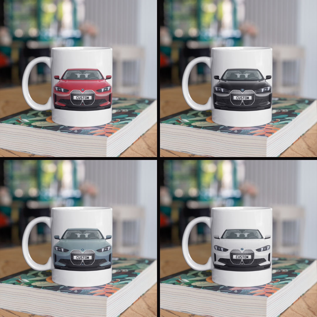 Personalised BMW 4 Series Gran Coupe Sport Mug Gift - Choose Colour