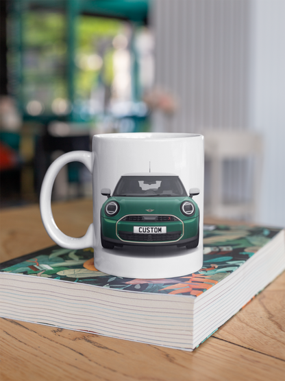 Personalised Mini Cooper S 3 Door Exclusive Coffee Mug Gift - Choose Colour