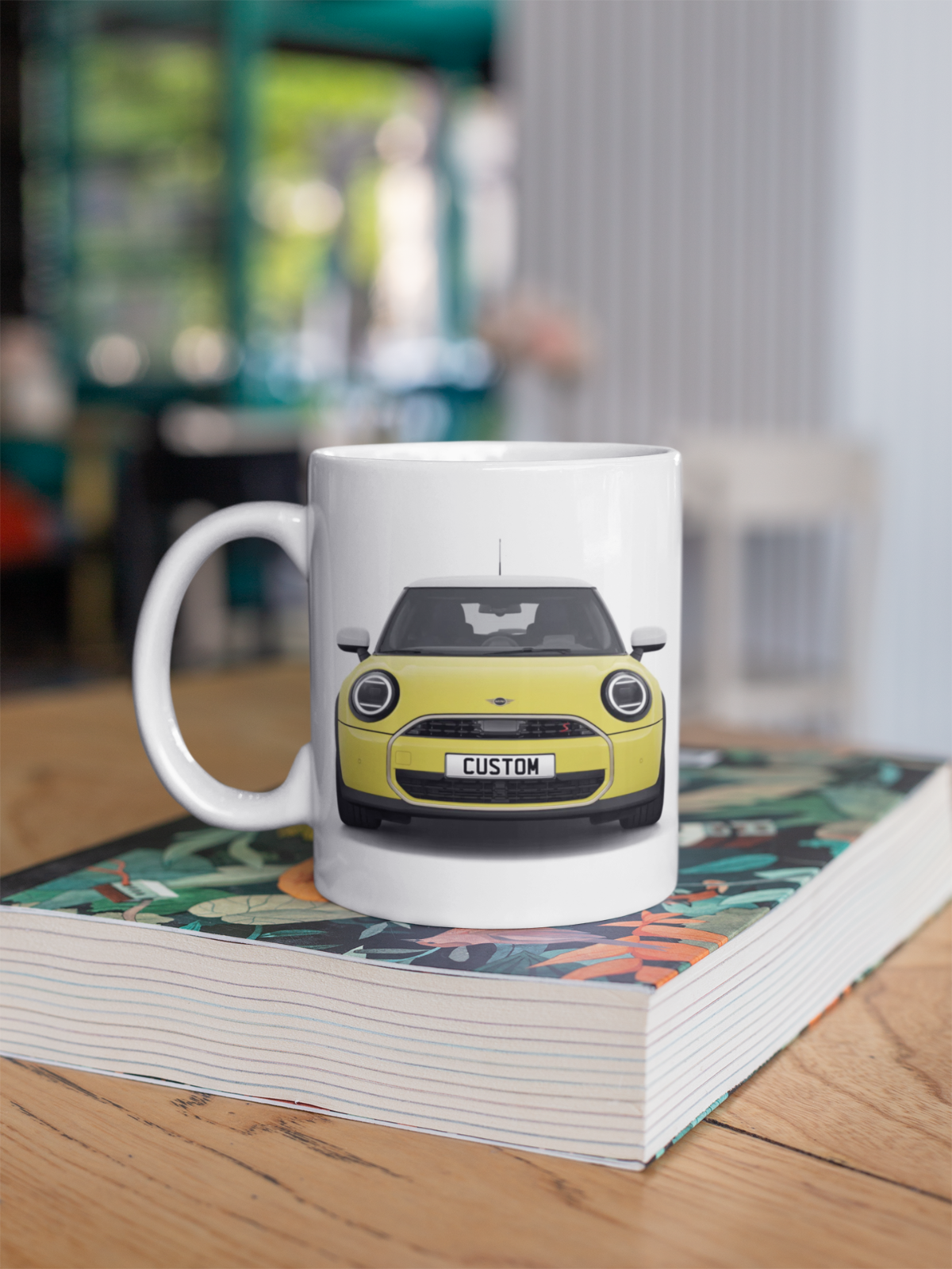 Personalised Mini Cooper S 3 Door Exclusive Coffee Mug Gift - Choose Colour