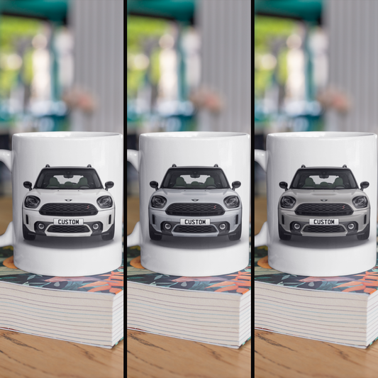 Personalised Mini Countryman Cooper S Untamed Edition Mug Gift - Choose Colour