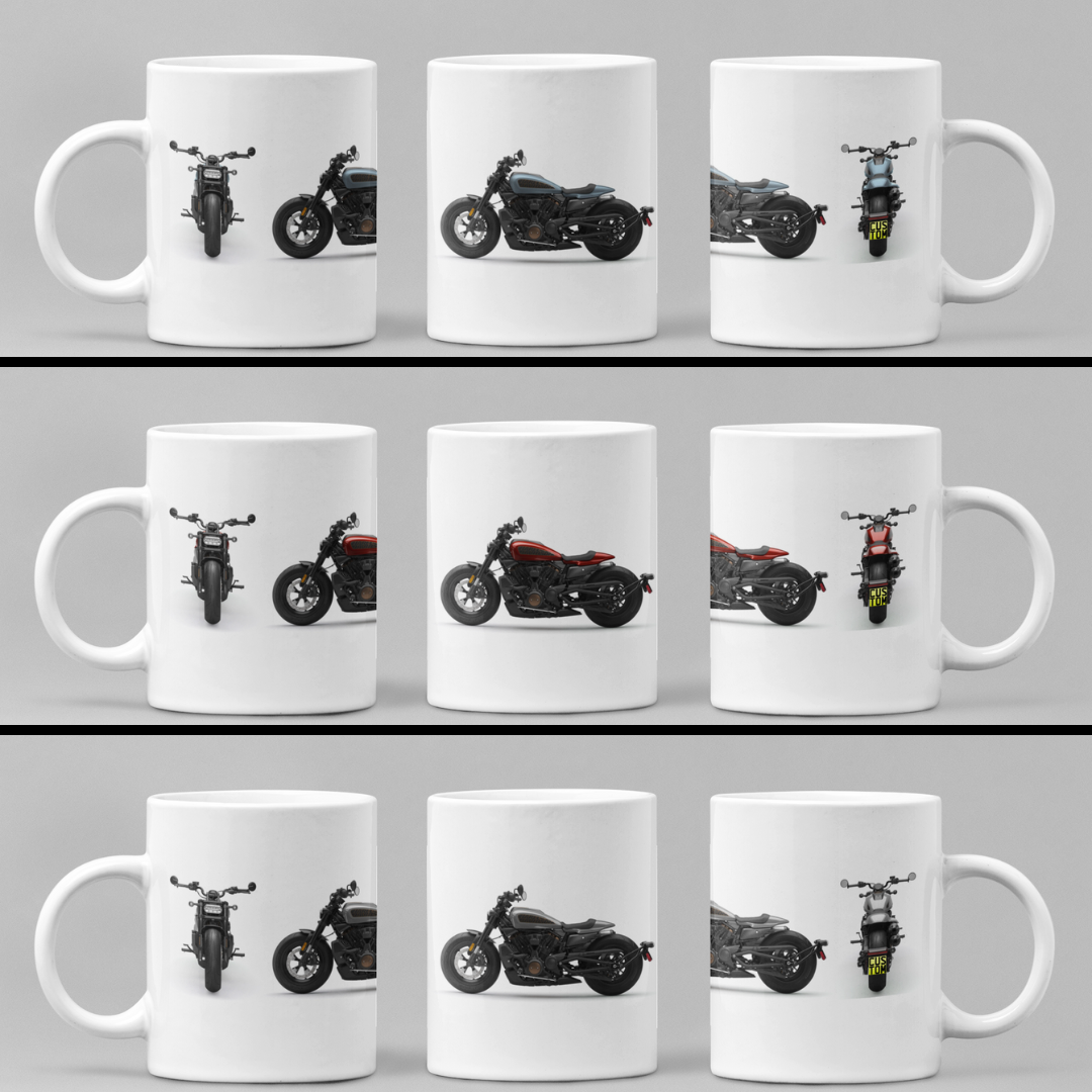 Personalised Harley Davidson Motorcycle Sportster S 2024 Mug Colour Choice