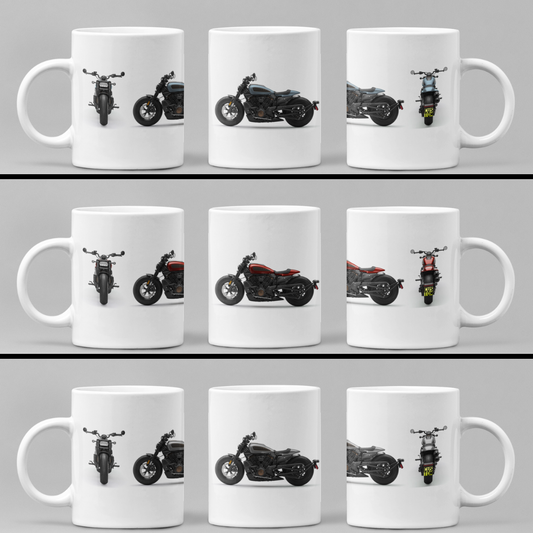 Personalised Harley Davidson Motorcycle Sportster S 2024 Mug Colour Choice