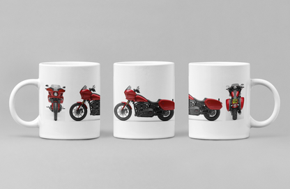Personalised Harley Davidson Low Rider ST 2025 Motorcycle Mug Colour Choice