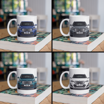 Personalised BMW X1 Shadow Edition Coffee Mug Gift - Choose Colour - FAST POST