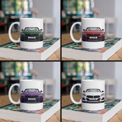 Personalised BMW Z4 M Model Coffee Mug Gift - Choose Colour - FAST POST
