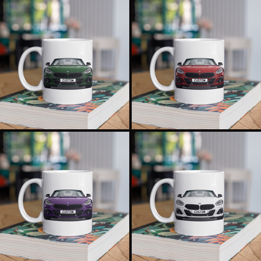 Personalised BMW Z4 M Model Coffee Mug Gift - Choose Colour - FAST POST