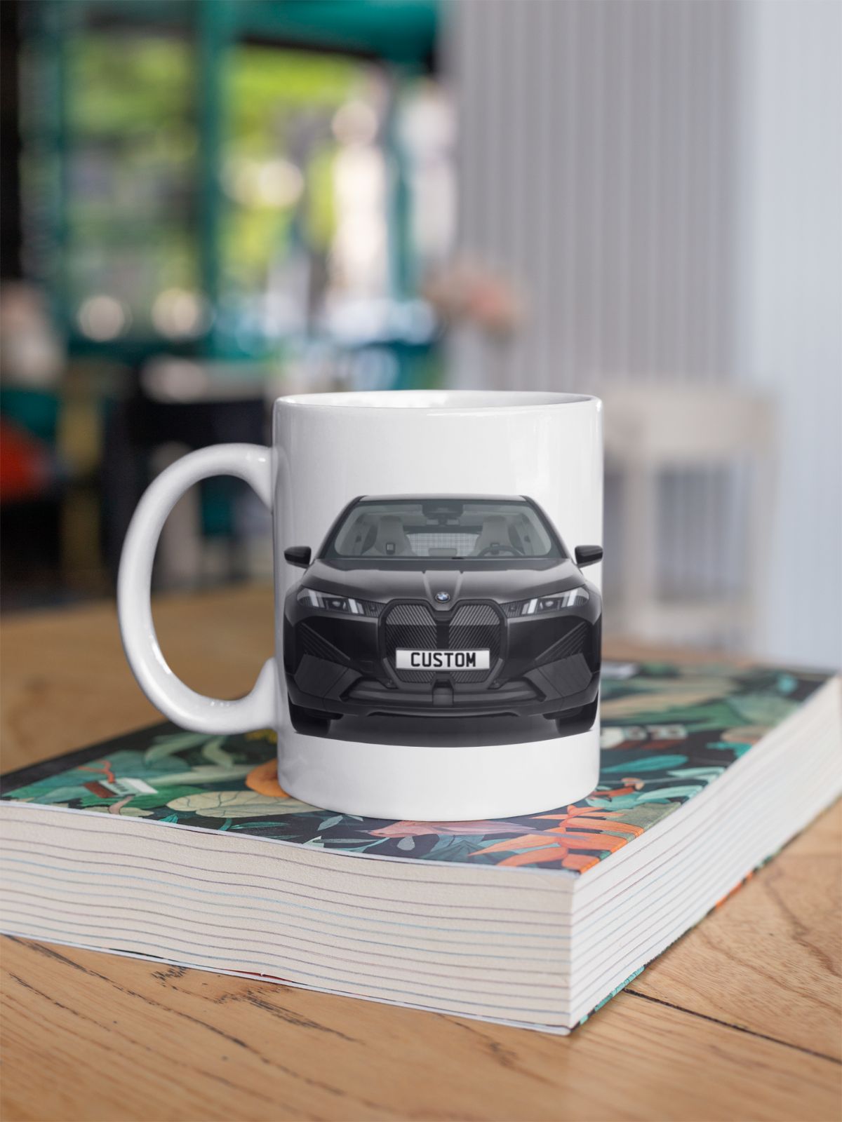Personalised BMW iX Sport Coffee Mug Gift - Choice Colour - FAST POST